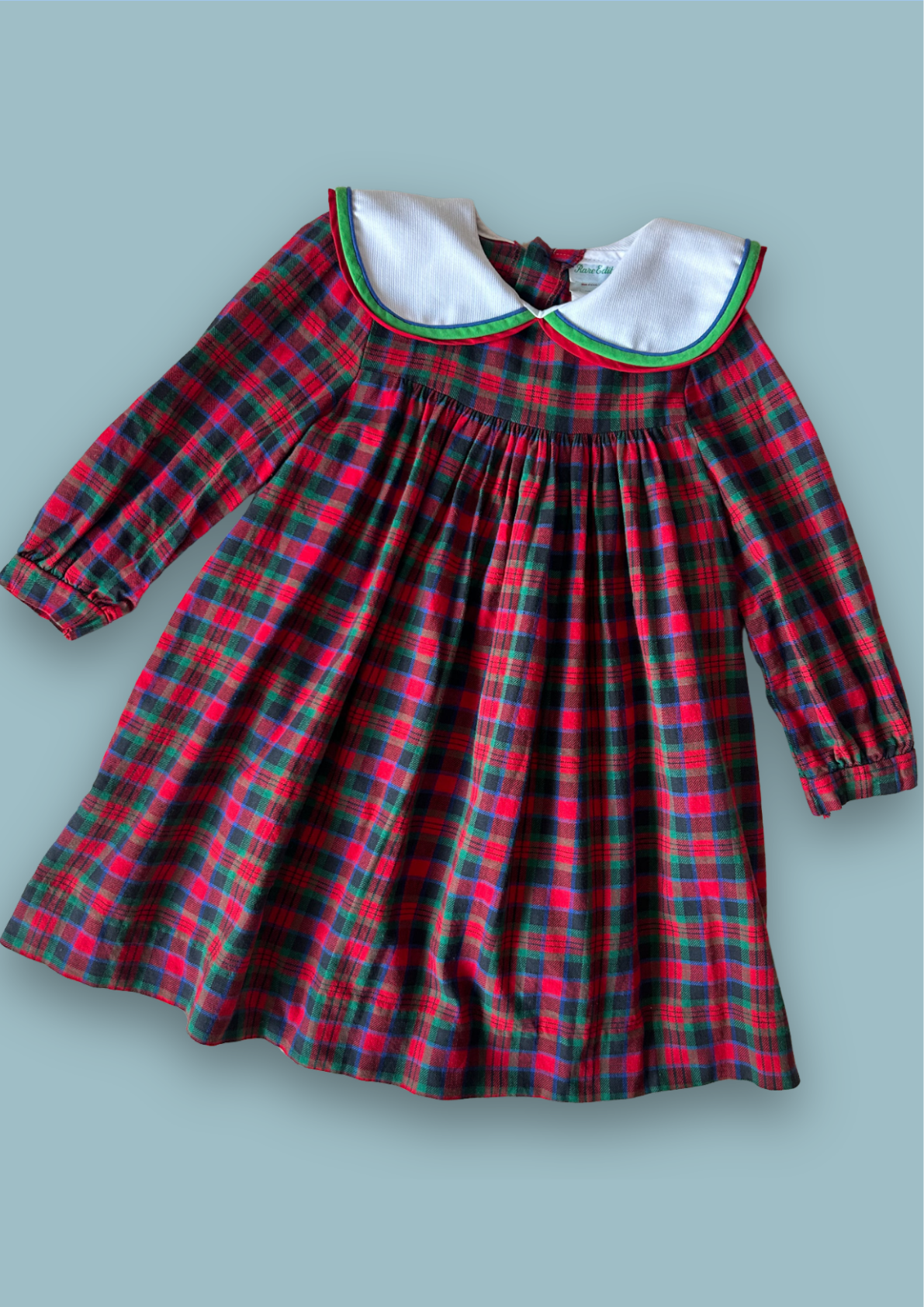 Vintage Oversized Collar Dress, approx 4-5 years