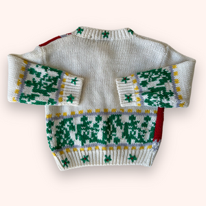 Vintage Colourful Knit Cardi, approx 3-4 years