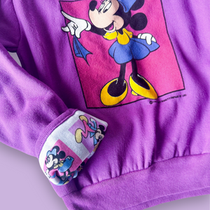 Vintage Disney Minnie Mouse Sweatshirt, approx 4-6 years