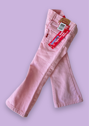 Vintage Levi's (early 00's) Pink Flares, approx 2-3 years