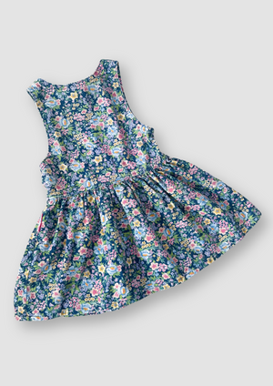 Rare Vintage OshKosh Floral Dress, approx 2-3 years