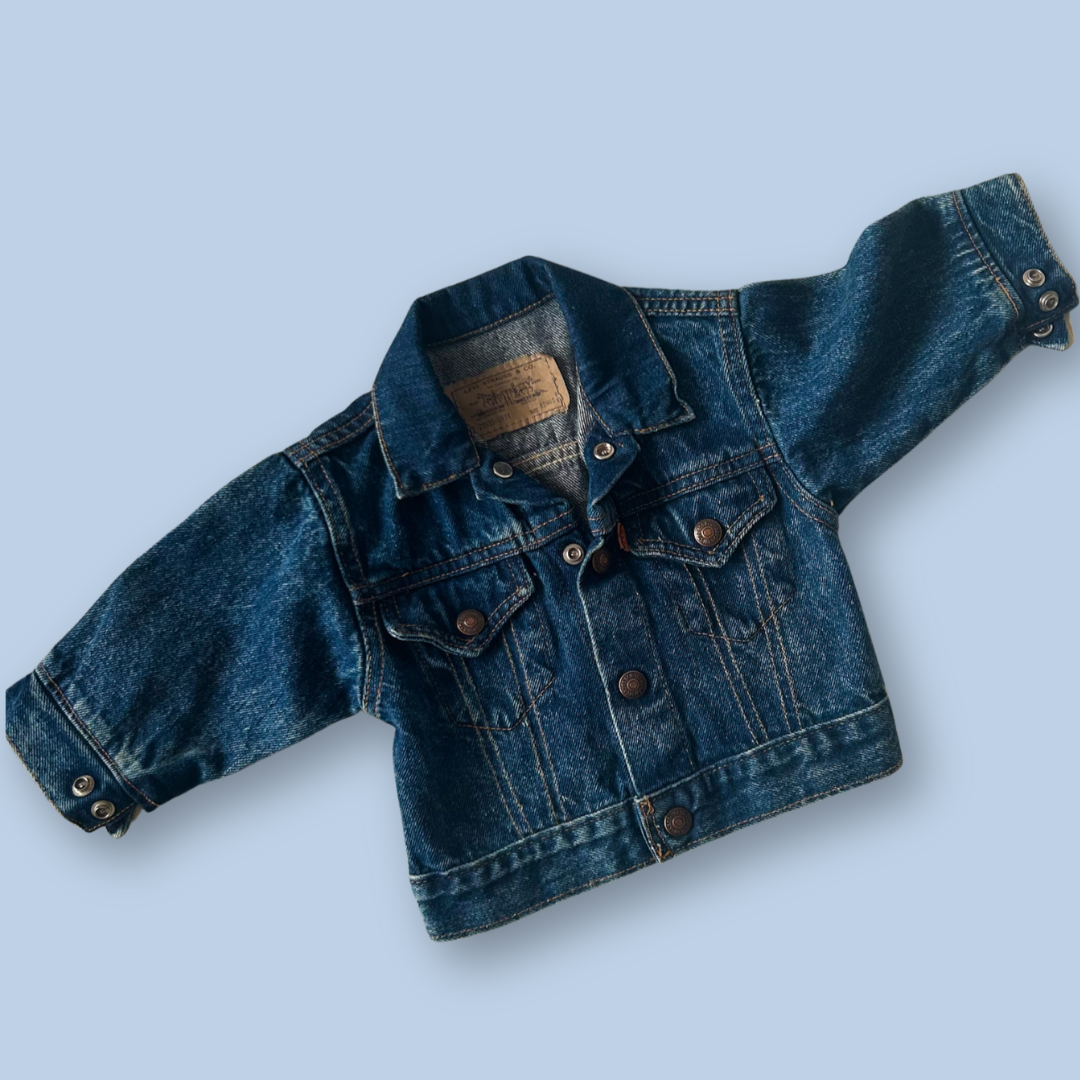 levi's orange tab denim jacket