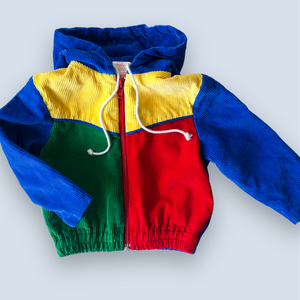 Vintage Primary Colours Jacket, approx 12-18m+